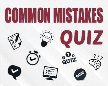Common Mistakes Quiz