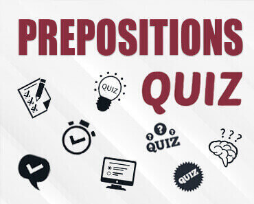 Prepositions of Place Quiz