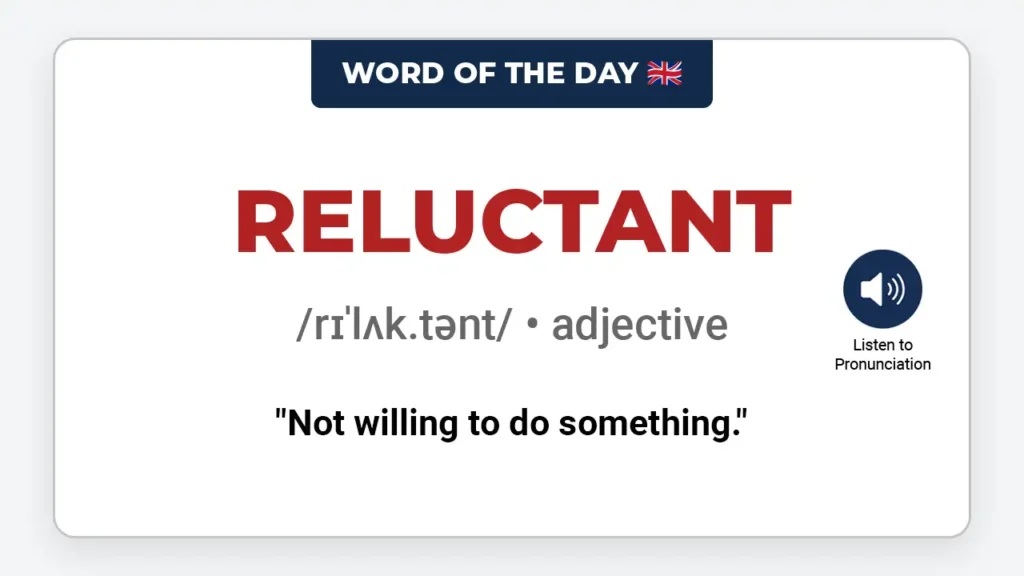 english-word-of-the-day-reluctant-learn-english-vocabulary-lesson-vocaberry