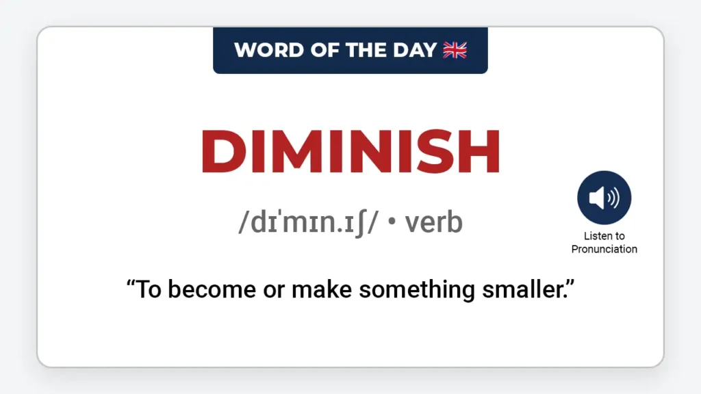 english-word-of-the-day-diminish-learn-english-vocabulary-lesson-vocaberry