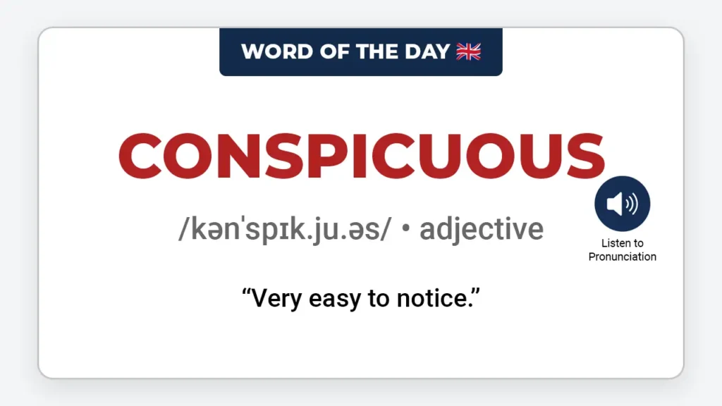 english-word-of-the-day-conspicuous-learn-english-vocabulary-lesson-englishingeneral