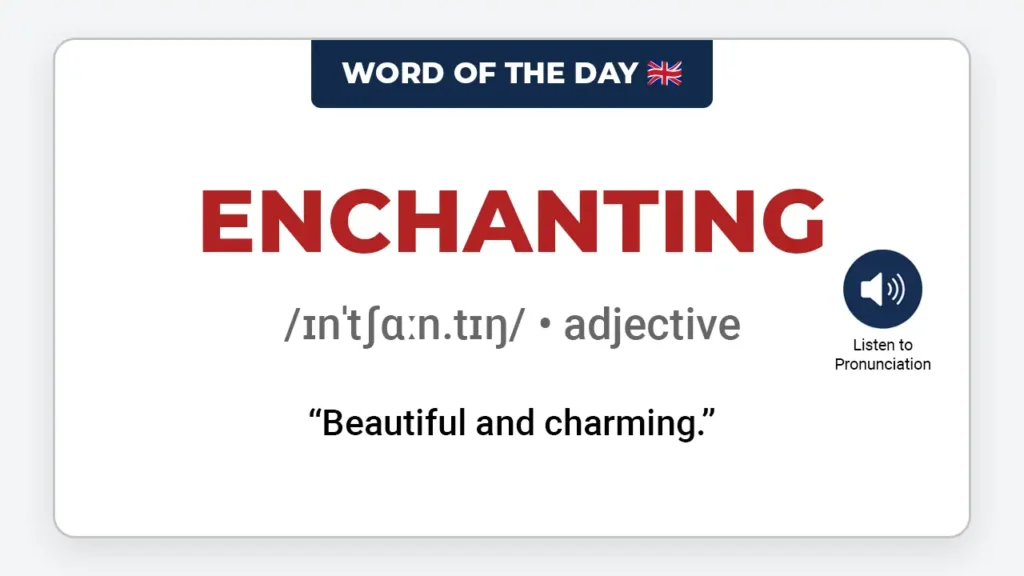 english-word-of-the-day-enchanting-learn-english-vocabulary-lesson-vocaberry