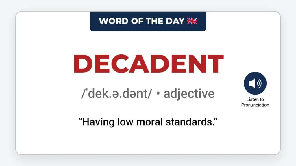 english-word-of-the-day-decadent-learn-english-vocabulary-lesson-englishingeneral